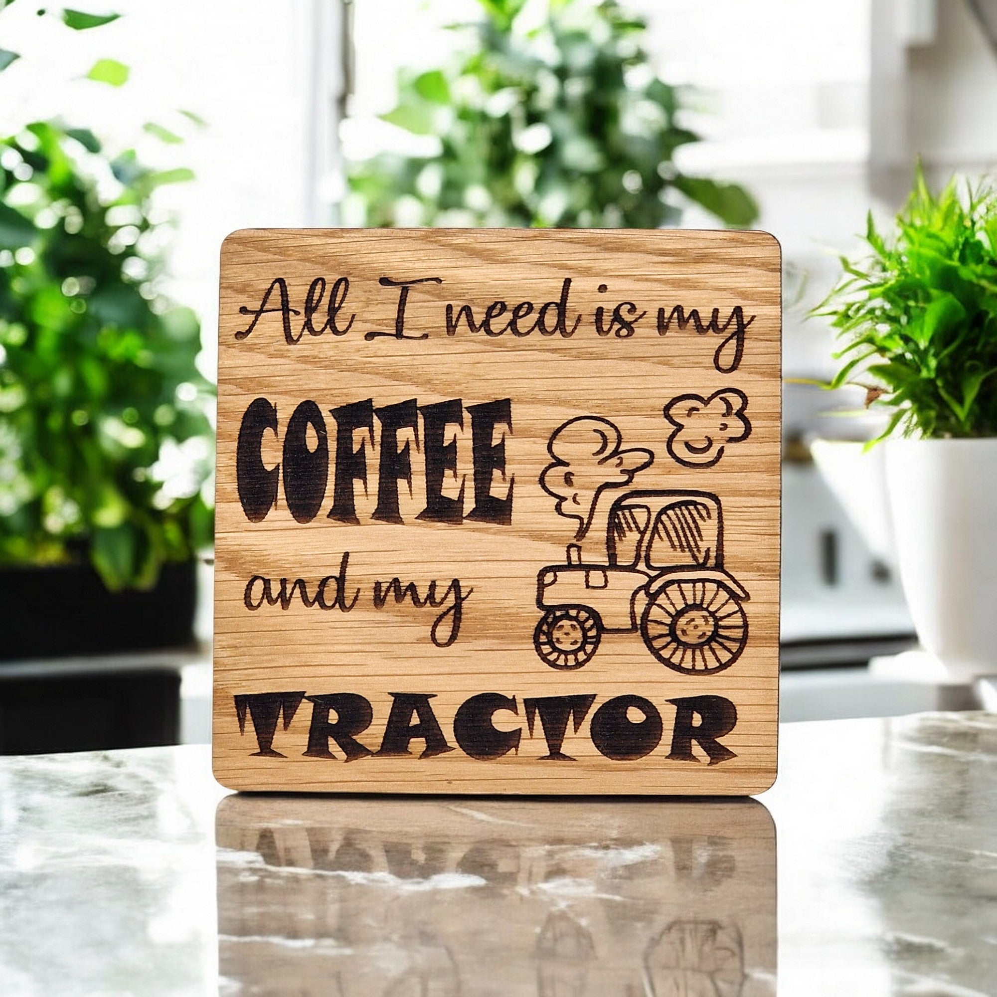 All I Need Is My Coffee And My Tractor