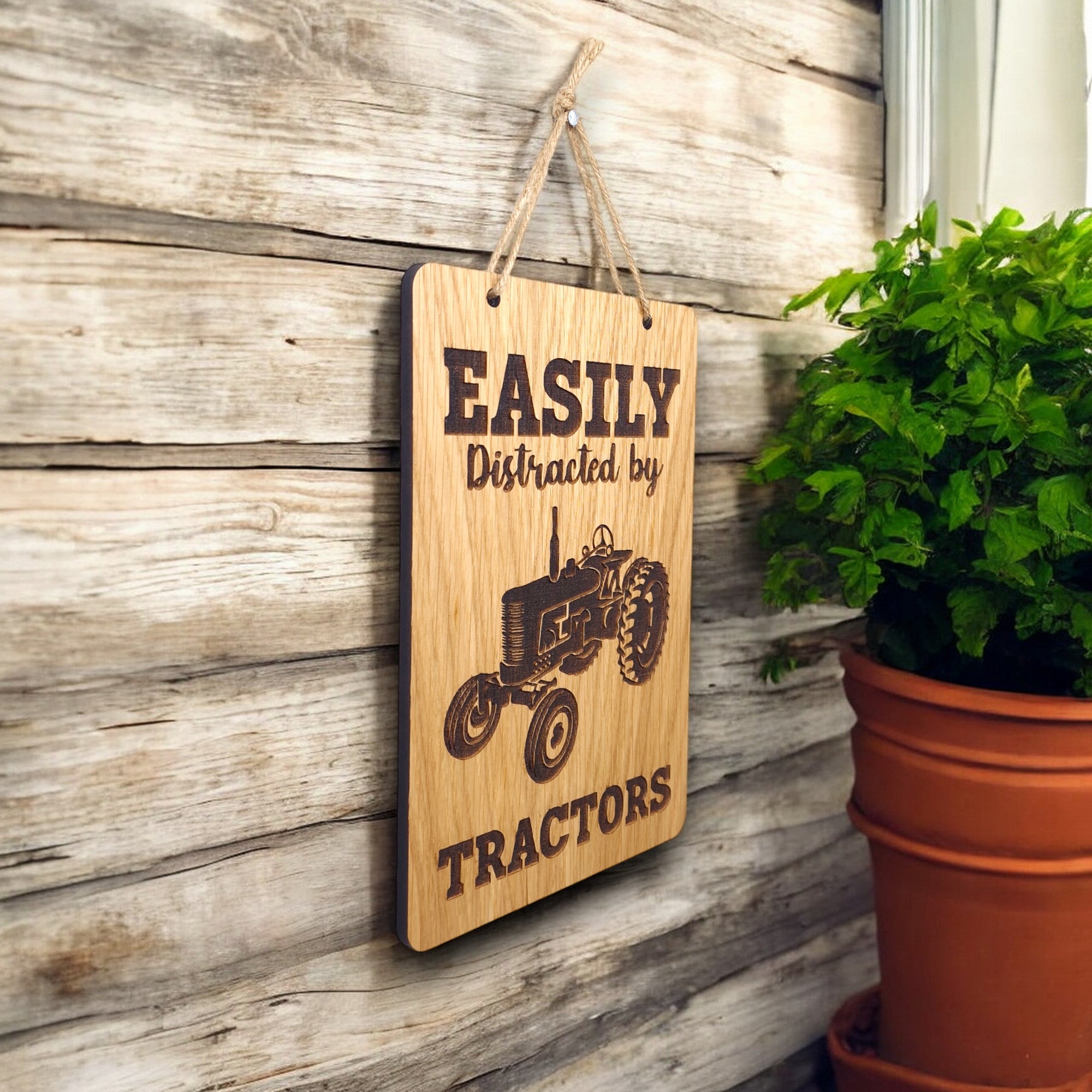 Easily Distracted By Tractors