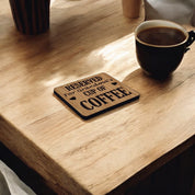 Reserved For Grandmas Coffee coaster