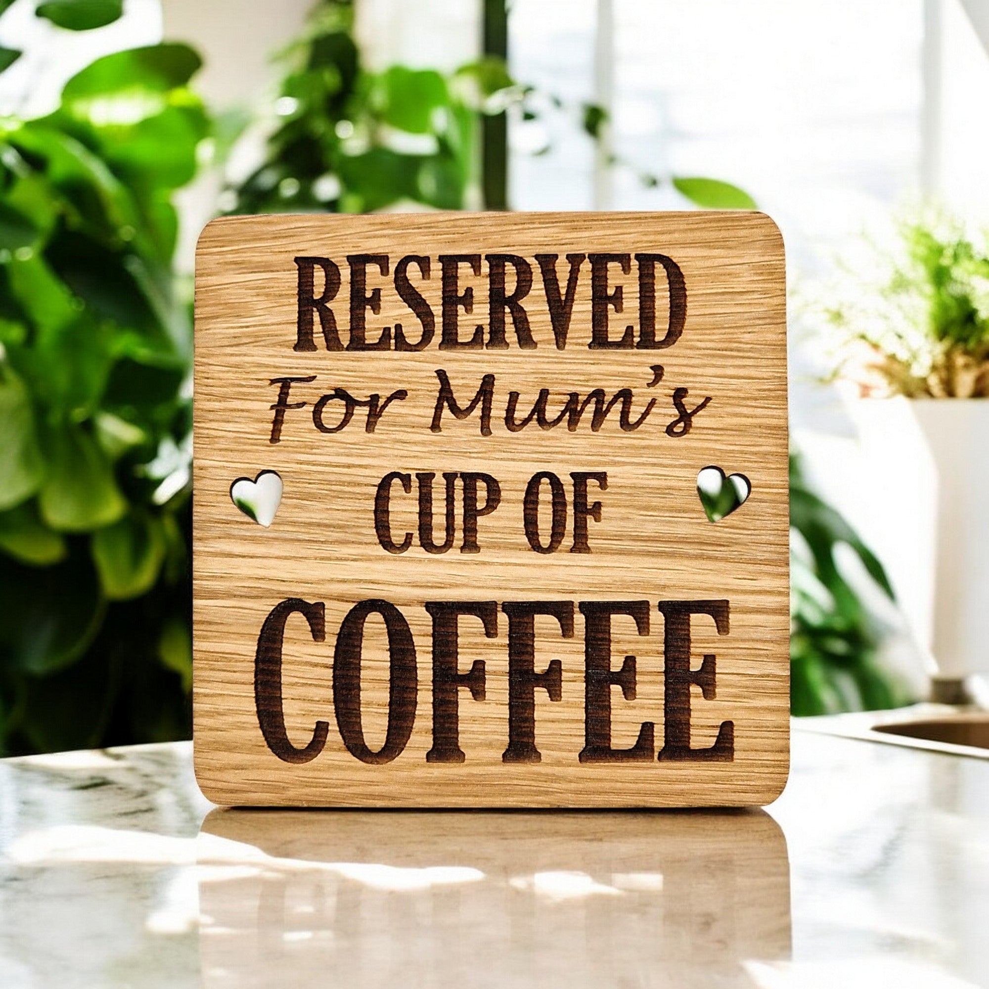 Reserved For Mums Coffee coaster