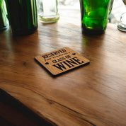 Reserved For Nannas Wine coaster