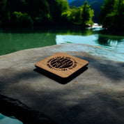 I Know I Paddle Like A Girl. Try To Keep Up. Wooden Drinks Coaster ( Paddle Boarding )