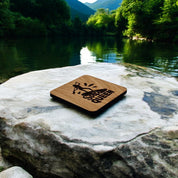 SUP Queen Wooden Drinks Coaster ( Paddle Boarding )
