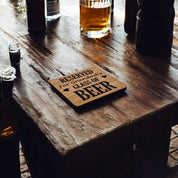 Reserved For Grandads Beer coaster